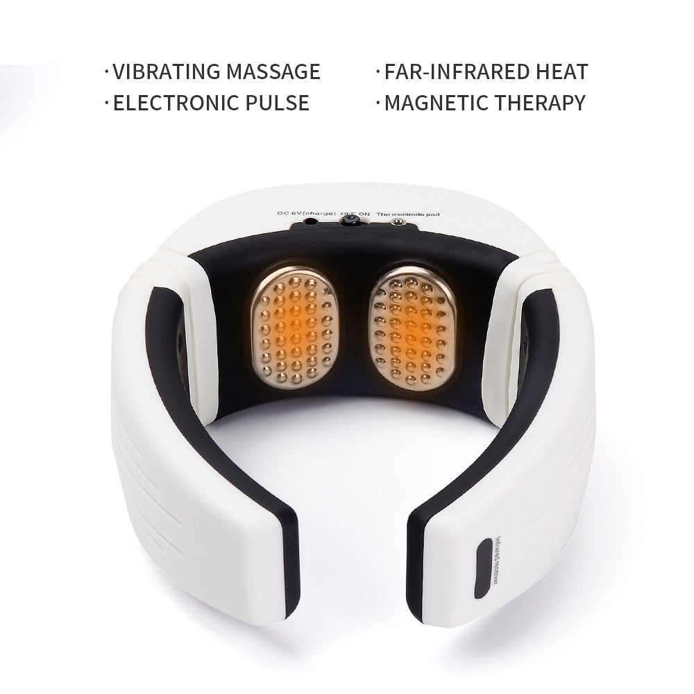 Household Cervical Spine Heating Pulse Health Care By Multifunctional Neck Protector Remote Control - Lees Beauty and Self Care Bar