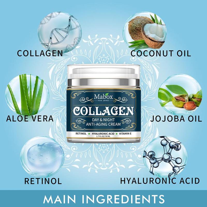 Collagen  Moisturizing Facial Cream Skin Care Products - Lees Beauty and Self Care Bar