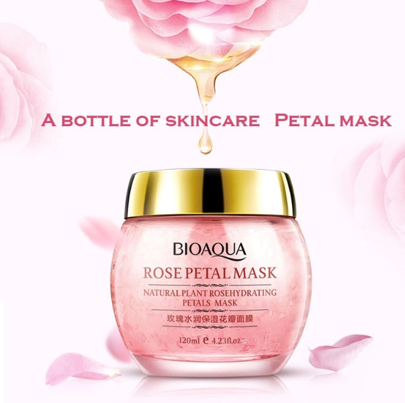 Rose Petal Mask Skin Care Sleep Mask - Lees Beauty and Self Care Bar