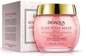 Rose Petal Mask Skin Care Sleep Mask - Lees Beauty and Self Care Bar