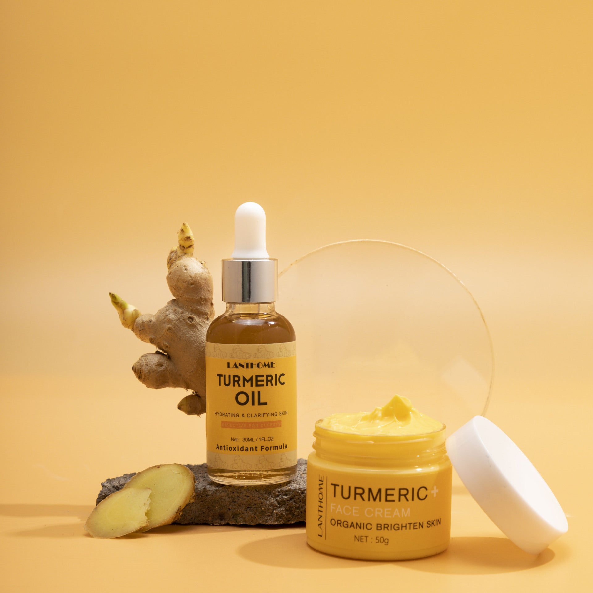 Turmeric Essential Oil Skin Care Set - Lees Beauty and Self Care Bar