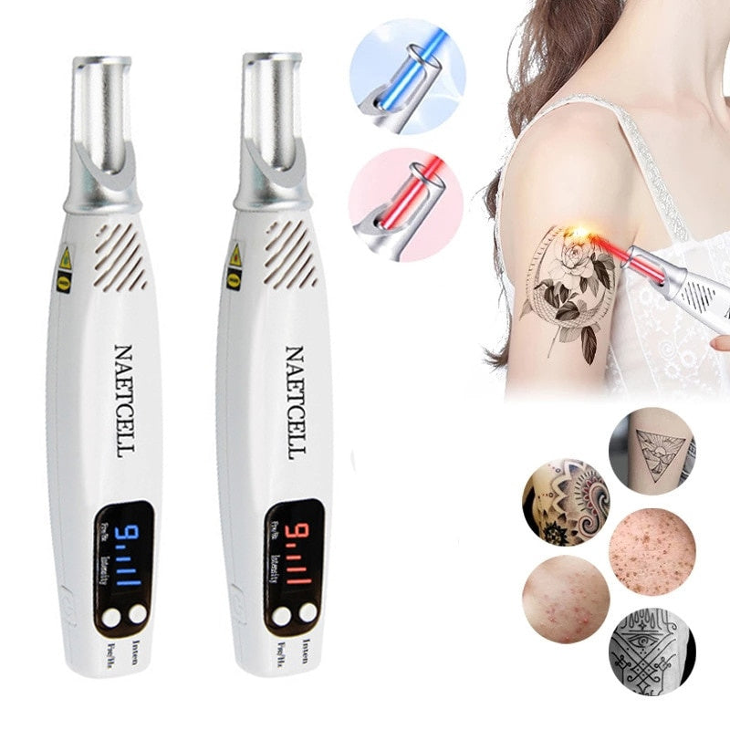 Picosecond Laser Pen Light Therapy Tattoo Scar Mole Freckle Dark Spot Remover - Lees Beauty and Self Care Bar