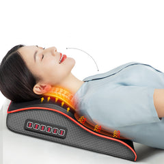 Electric back massager pillow massage body neck with heat - Lees Beauty and Self Care Bar