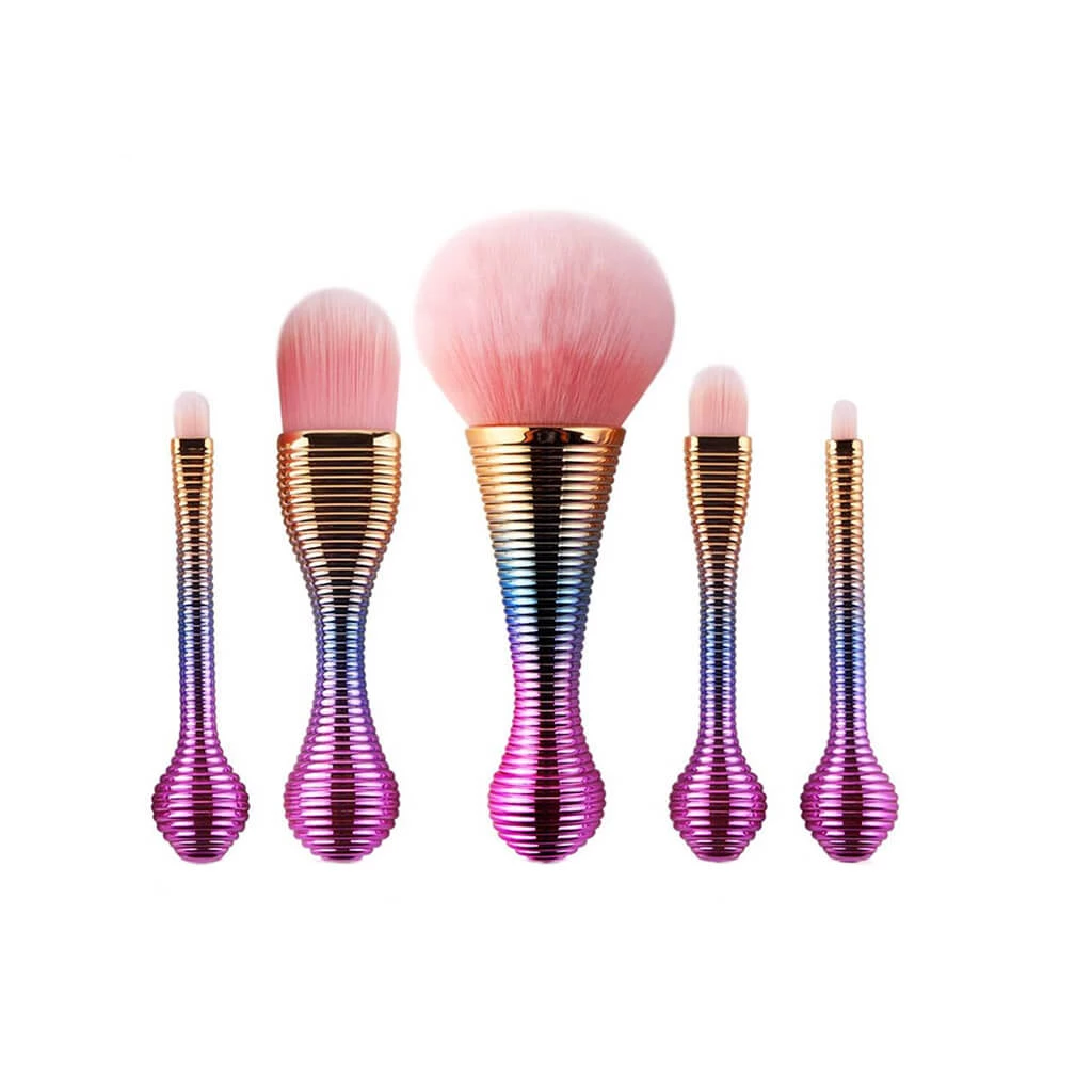 5pcs  makeup brushes - Lees Beauty and Self Care Bar