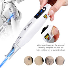 Picosecond Laser Pen Light Therapy Tattoo Scar Mole Freckle Dark Spot Remover - Lees Beauty and Self Care Bar